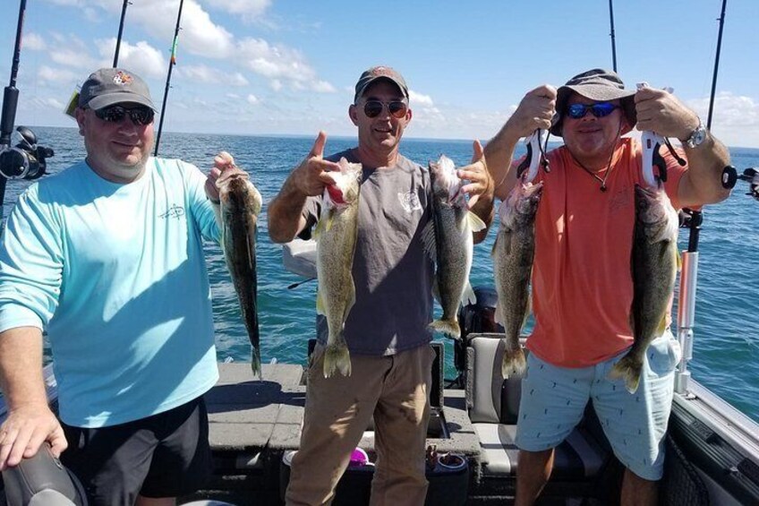 Lake Erie Walleye Fishing Charters