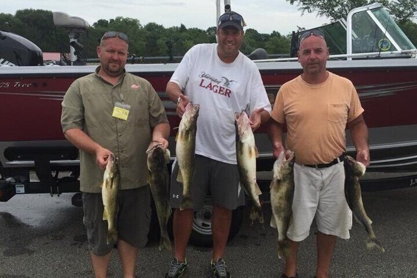 Lake Erie Walleye Fishing Charters