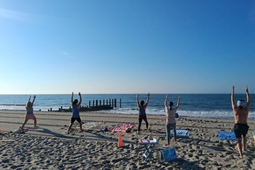 Cape May Beach Yoga 5
