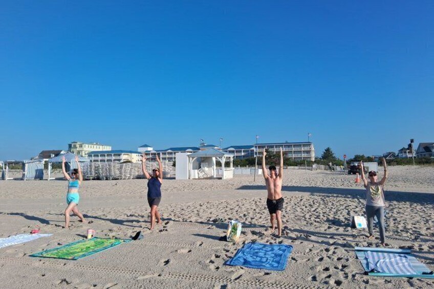 Cape May Beach Yoga 3