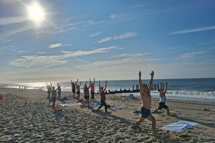 Cape May Beach Yoga 2