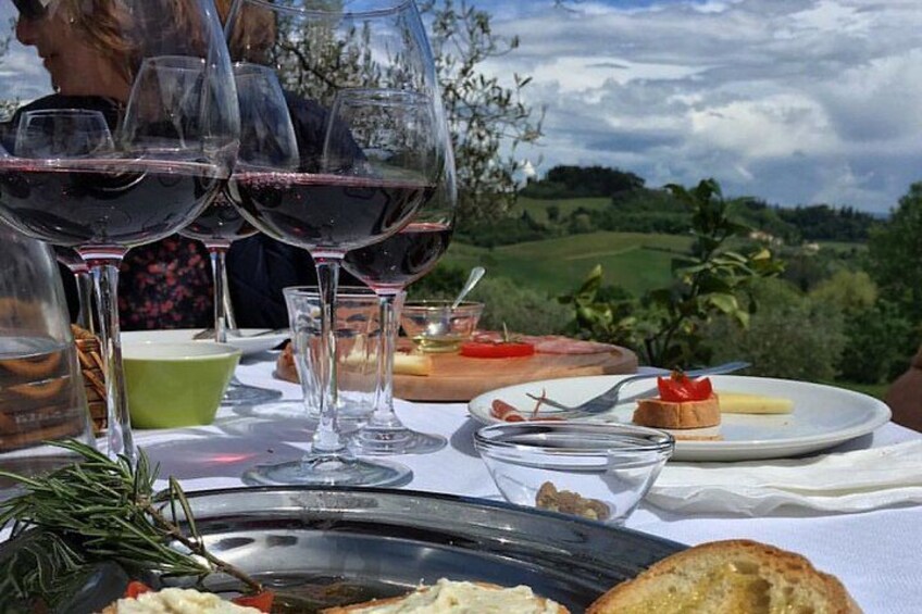 Lunch and Wine tasting in Organic farm 4
