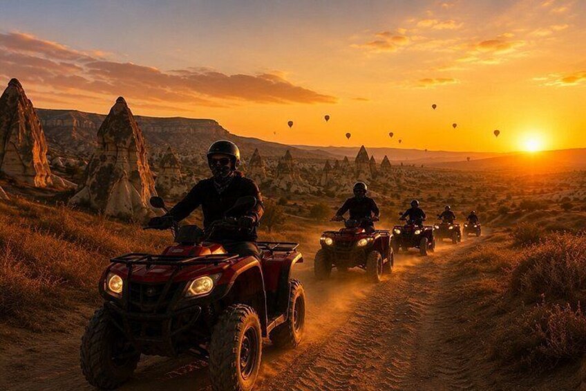 Cappadocia ATV Tour (Popular Route) with different options: 1