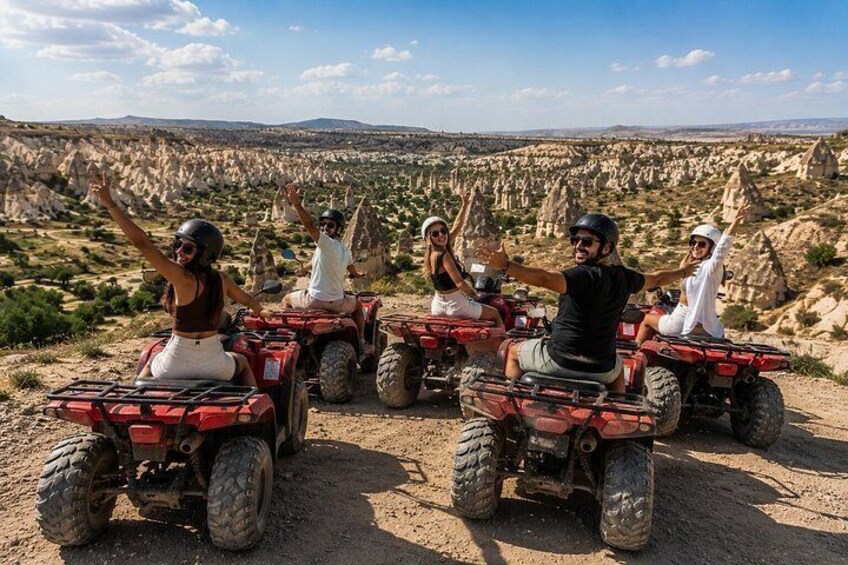 Cappadocia ATV Tour (Popular Route) with different options: 4