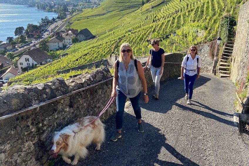 We wander the old vigneron trail from Lutry to Grandvaux 1