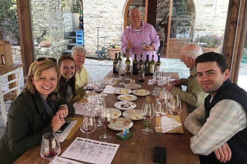 Wine Tasting with Maurizio wine maker!! 5