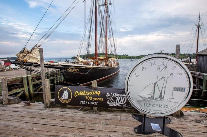 Nova Scotia's Sailing Ambassador Bluenose undefeated for Twenty Years for the Fisherman's Cup now the America's Cup 3