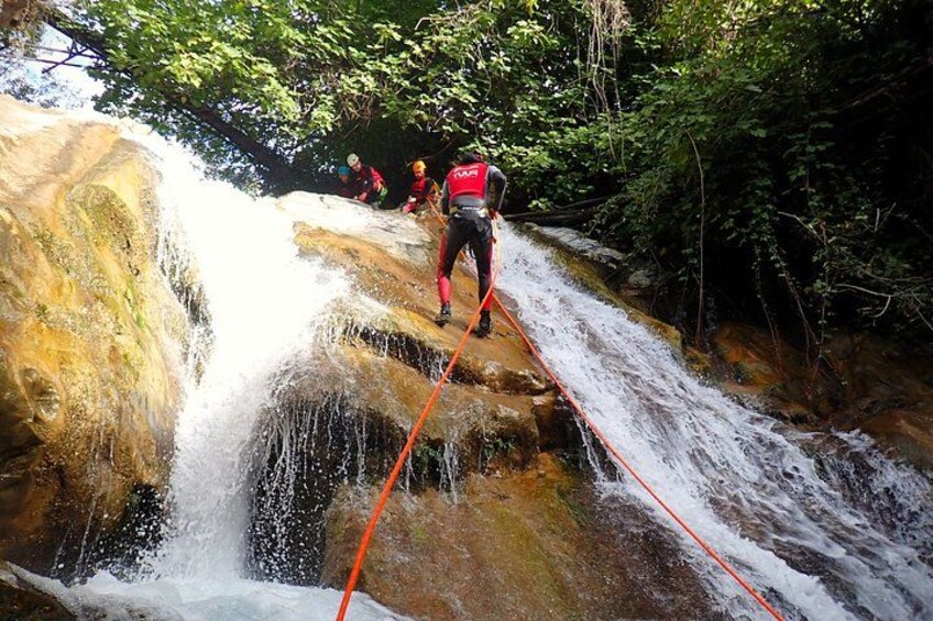 Zarzalones: The 21m Waterfall Canyoning Near Marbella & Málaga 4