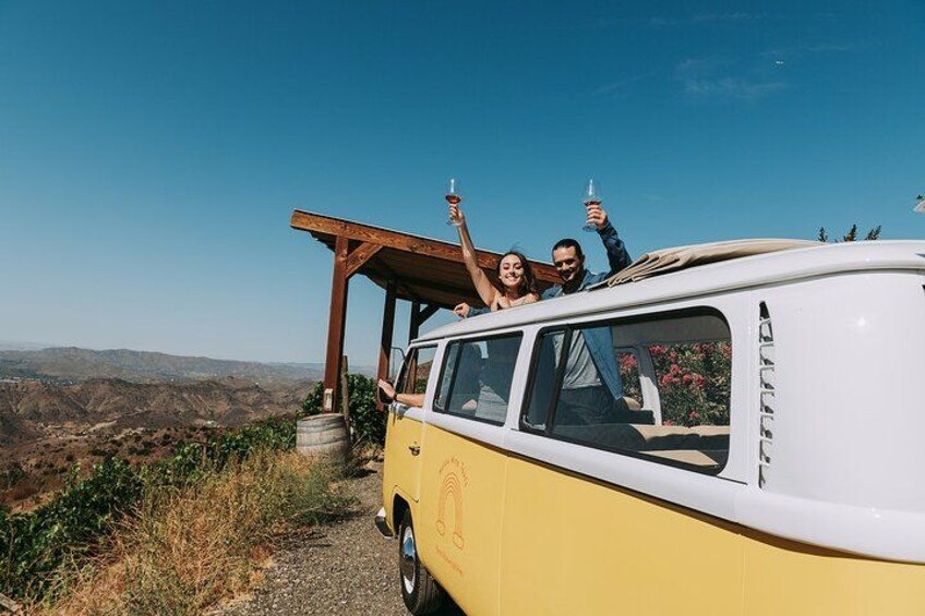 Malibu: Vintage VW Bus and Vineyard Tour 2
