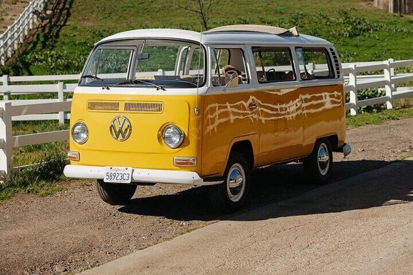 Malibu: Vintage VW Bus and Vineyard Tour