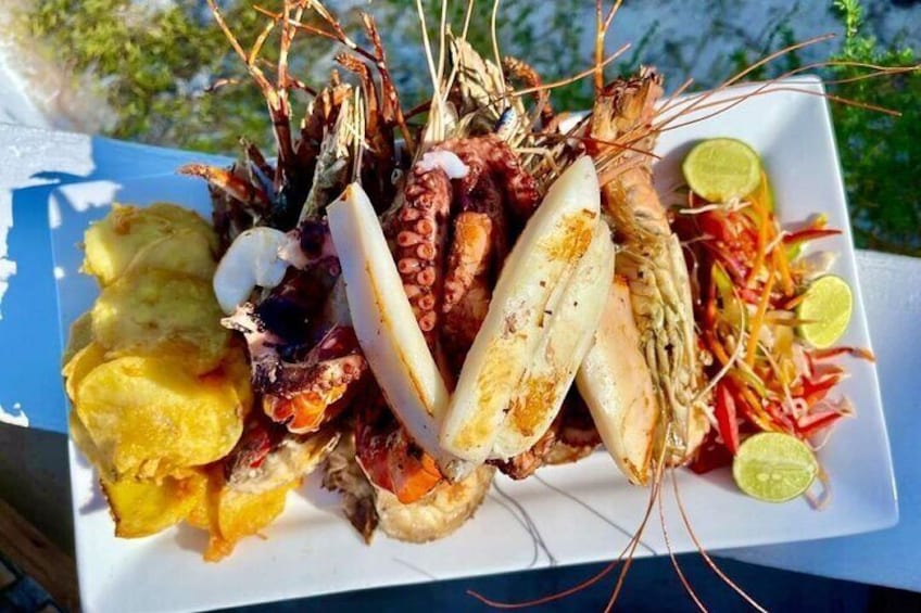 Mnemba Dolphin Tour, Jozani Forest Tour, The Rock Restaurant, Salaam Cave Tour 4