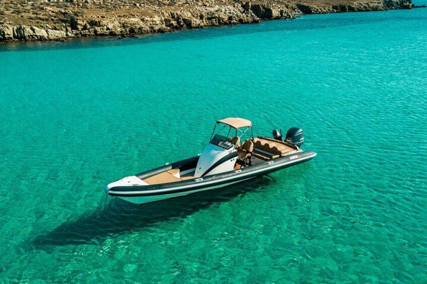 Mykonos Private cruise in south beaches, caves and Dragon island 4