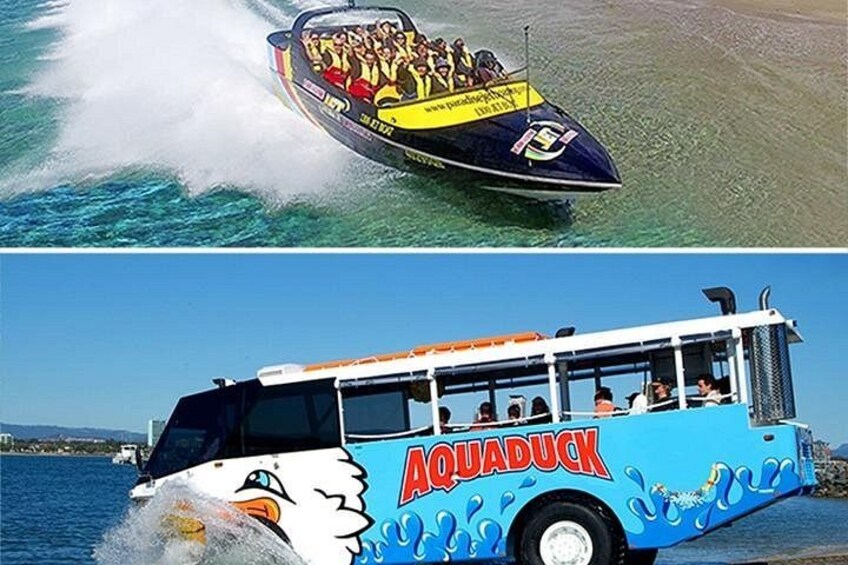 Aquaduck & Paradise Jet Boating Combo 1