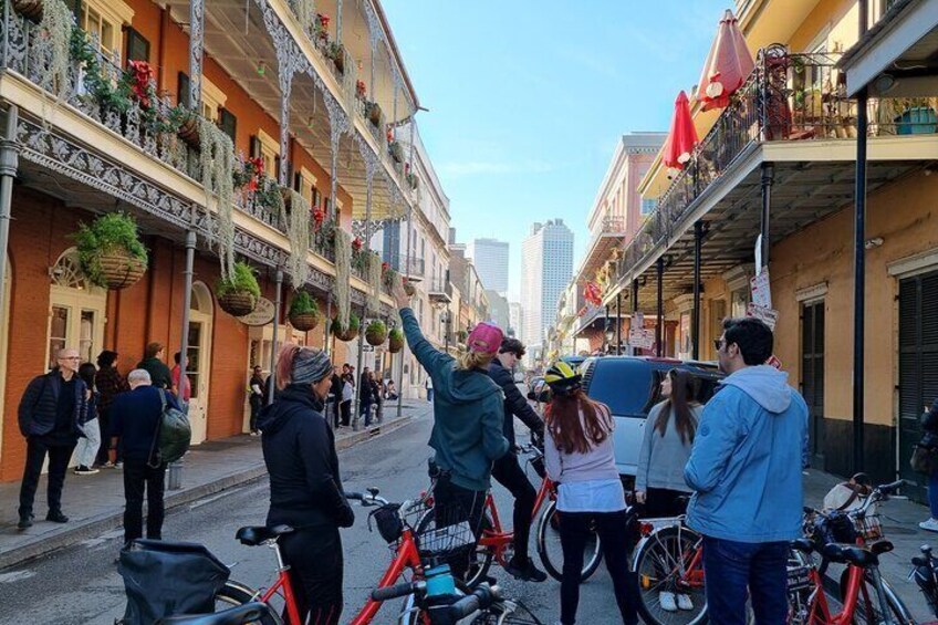 New Orleans French Quarter & Cemetery Bike Tour