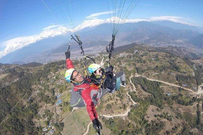 Paragliding in Pokhara 4