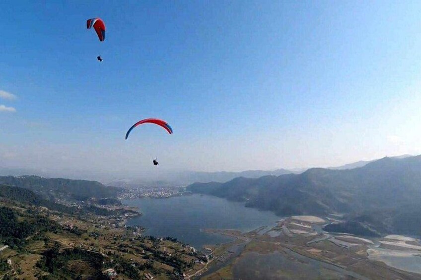 Paragliding in Pokhara 5