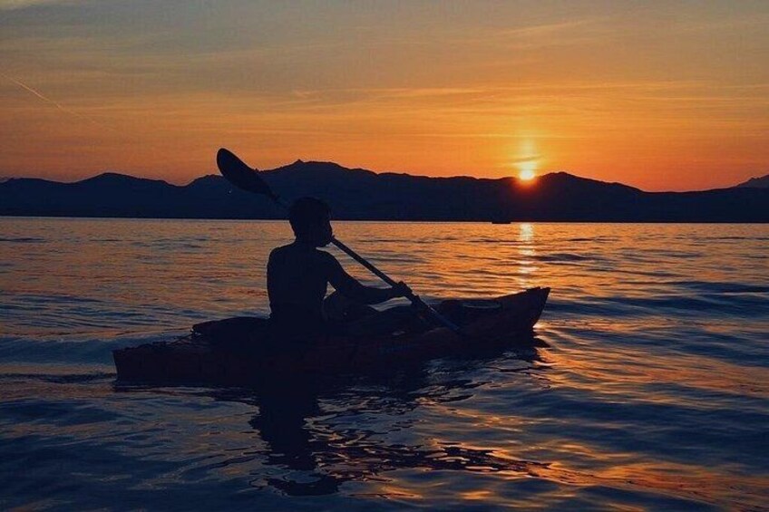 Kayak tour with aperitif and dolphins 2