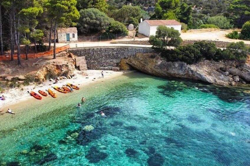 Kayak tour with aperitif and dolphins 5