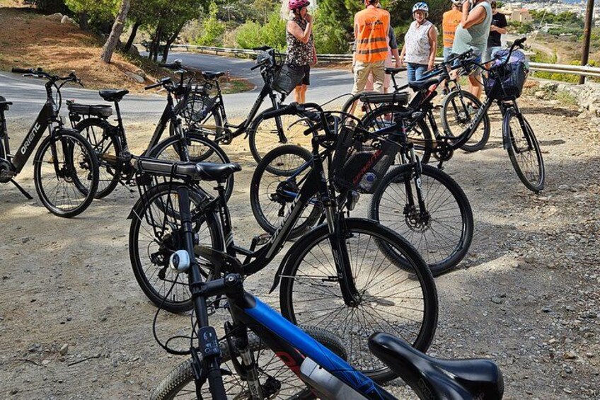Equipment that guarantee your enjoyment during the eBike Tour!
Rethymno eBike tour by Best Ride 4
