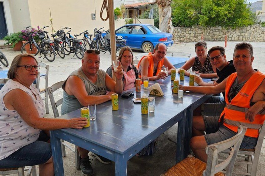 Time for soft drinks!
Rethymno eBike tour by Best Ride 4
