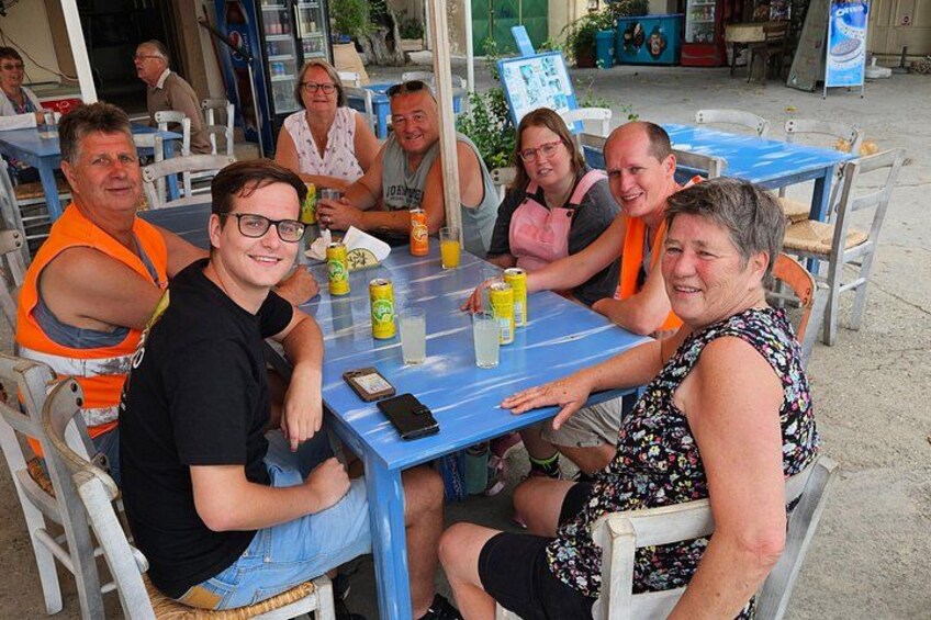 Breaks are part of the tour! Soft drinks are a must during the heat!
Rethymno eBike tour by Best Ride 5