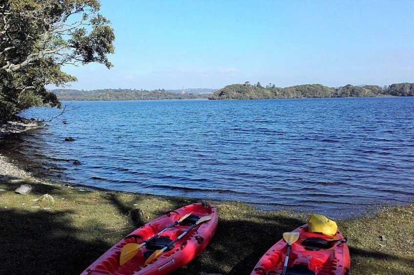 Kayak to Innisfallen island. Killarney. Guided. 2½ hours. 1