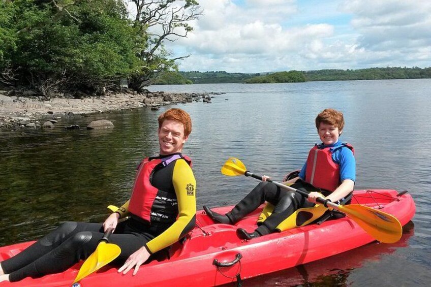 Kayak to Innisfallen island. Killarney. Guided. 2½ hours. 3