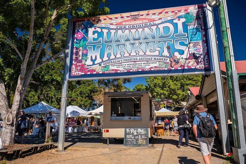 Eumundi Markets Bus Transfer from Noosa, Noosaville & Mooloolaba 1