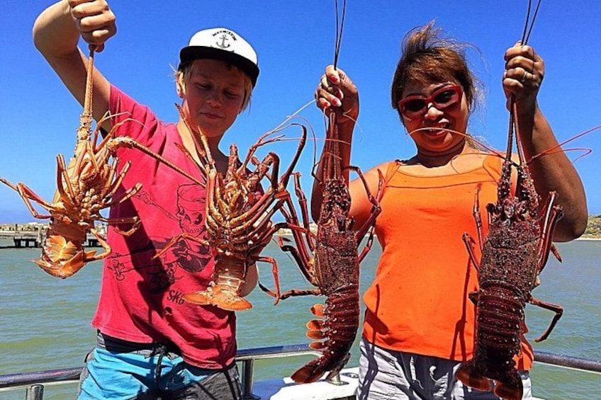 Kalbarri Rock lobster Pot Pull Tour in Kalbarri 4