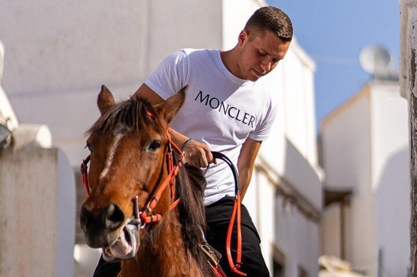 Santorini: Megalochori Horseback Riding Tour with Guide 5