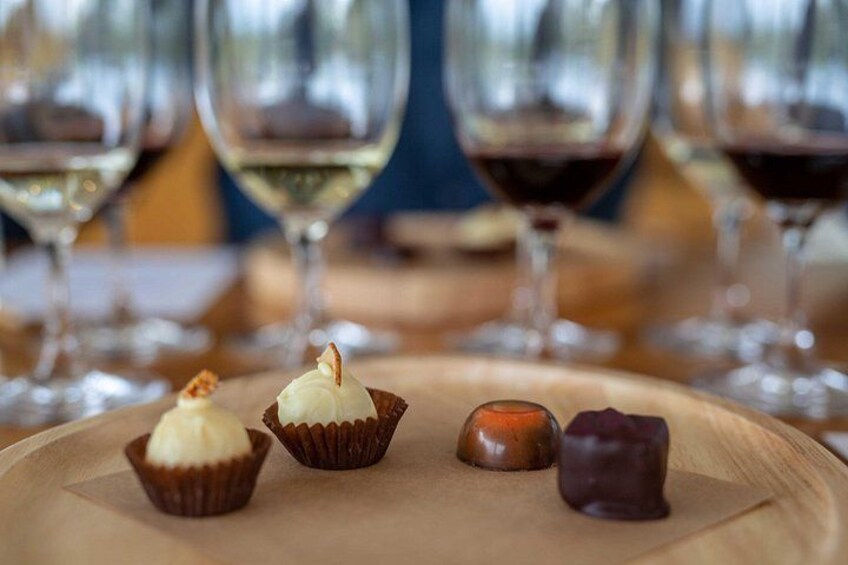 Creations of our partner Master Chocolatier 5