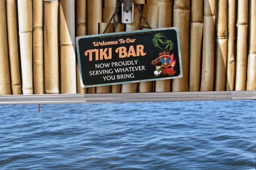 Half-Day Private Tiki Boat Beach Tour from Fort Myers 1
