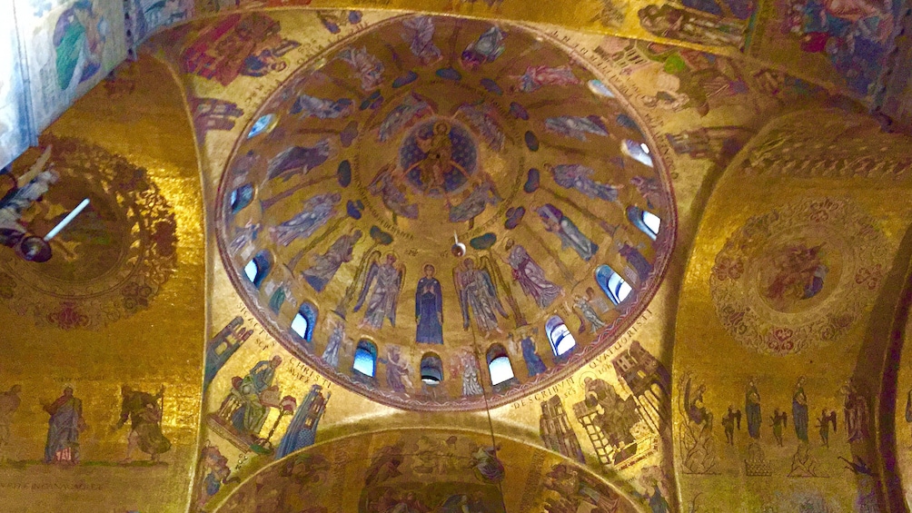ornate ceiling decorations in venice 5