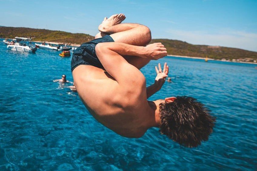 From Split: Small-Group Blue Lagoon and 3 Islands Speedboat Tour 3