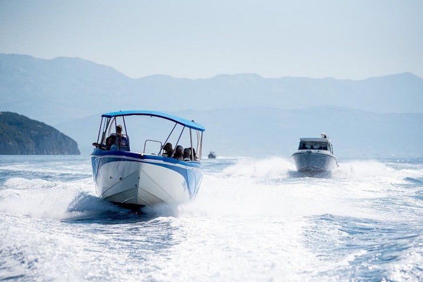 From Split: Small-Group Blue Lagoon and 3 Islands Speedboat Tour 2