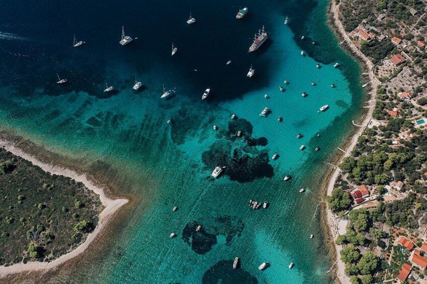 From Split: Small-Group Blue Lagoon and 3 Islands Speedboat Tour 5