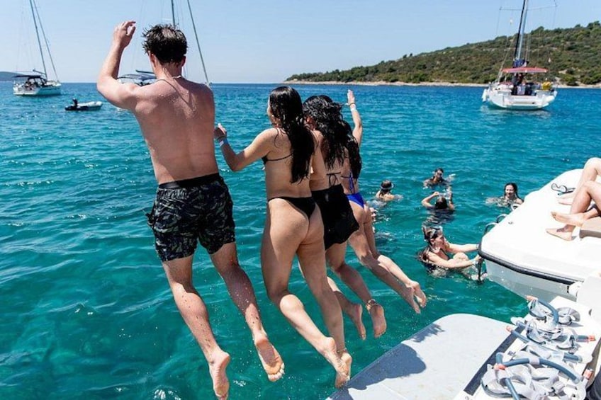 From Split: Small-Group Blue Lagoon and 3 Islands Speedboat Tour 3