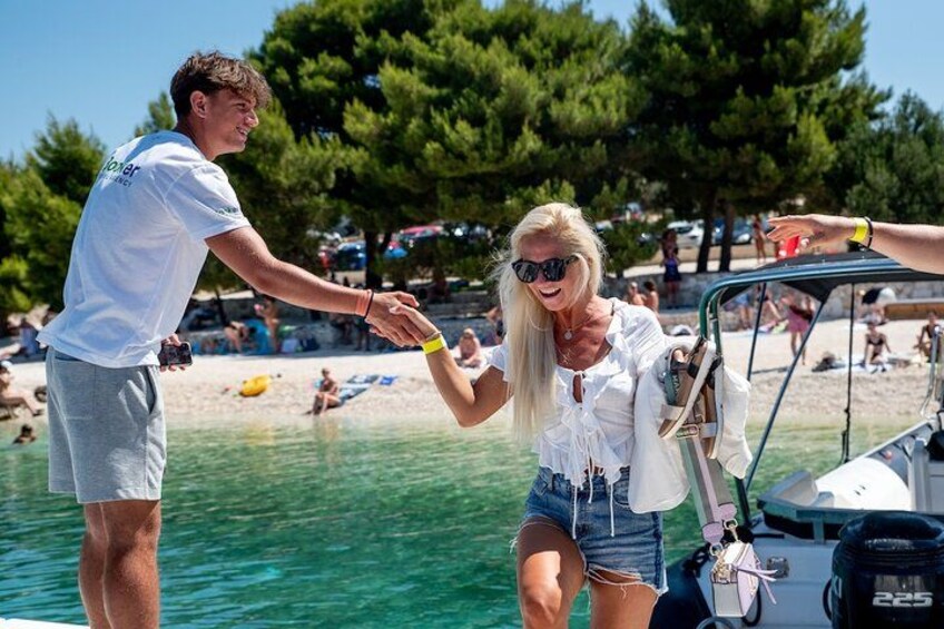 From Split: Small-Group Blue Lagoon and 3 Islands Speedboat Tour 2