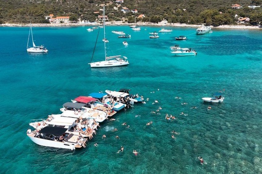 From Split: Small-Group Blue Lagoon and 3 Islands Speedboat Tour 4