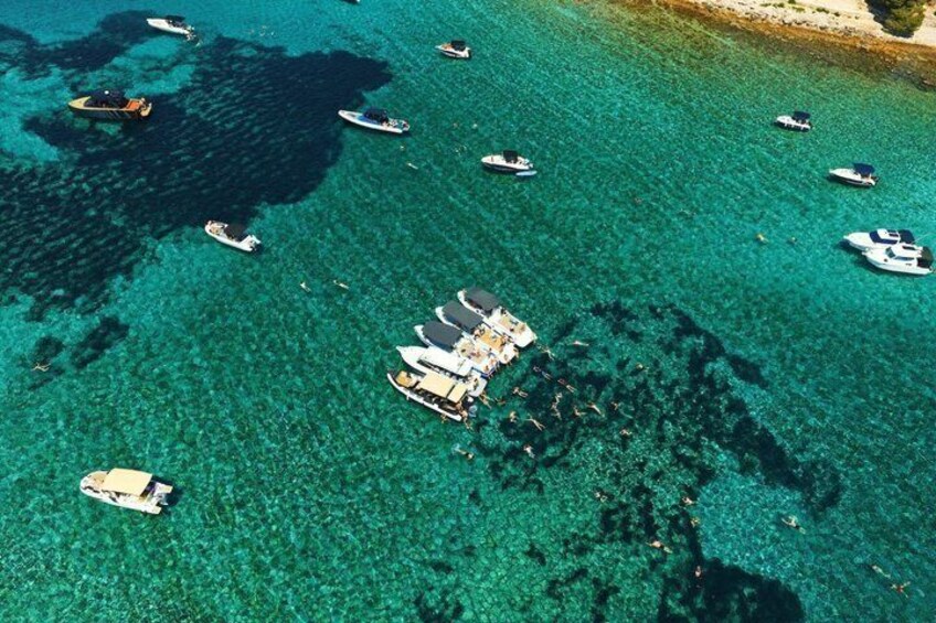 From Split: Small-Group Blue Lagoon and 3 Islands Speedboat Tour 2