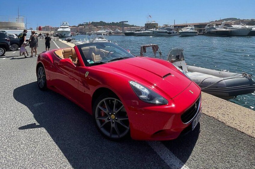 Private Tour on the Roads of Cannes by Ferrari 1