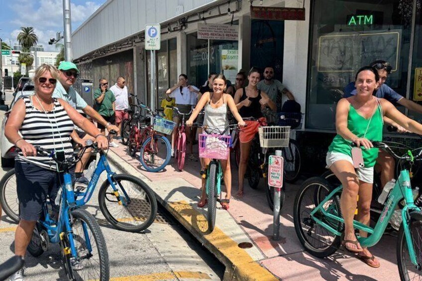 The Famous South Beach Bicycle Tour. 4