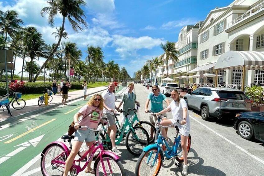 The Famous South Beach Bicycle Tour. 1