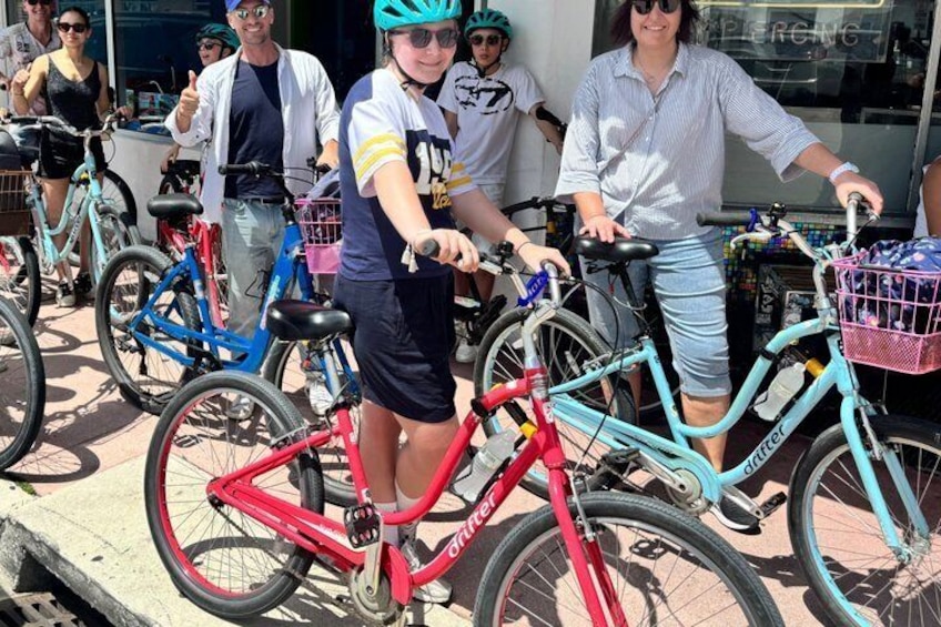 The Famous South Beach Bicycle Tour. 3