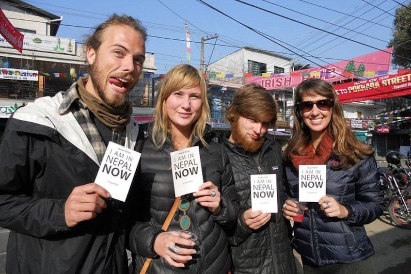 Tourists enjoying Pokhara Nepal trip 5