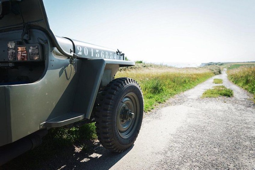 Normandy WW2 British Jeep Tour 5