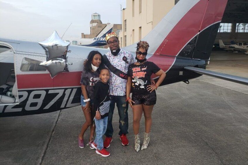 New Orleans Group Sightseeing Flight for 4-5 people 2