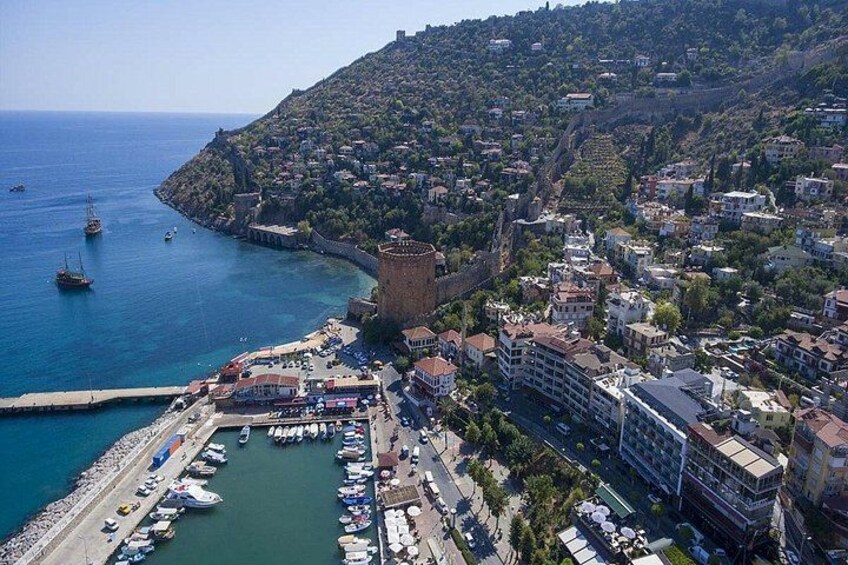 Shared Alanya City Tour from Side 1