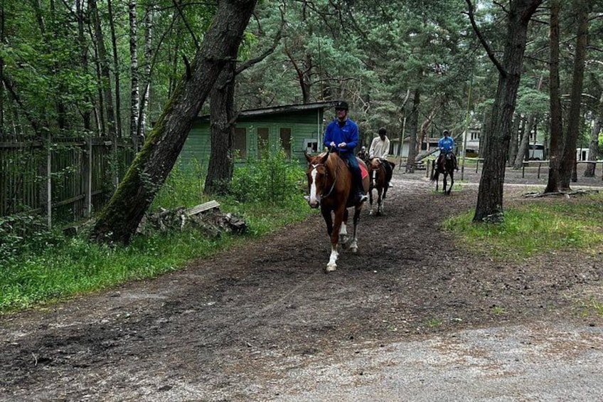 Private Horse Riding on the Beach in Riga 5