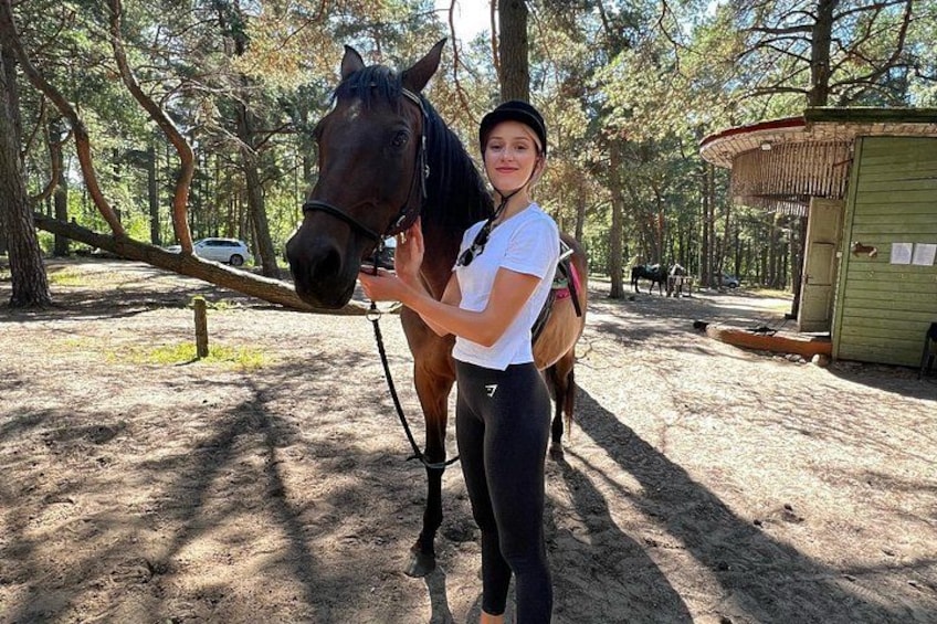 Private Horse Riding on the Beach in Riga 4